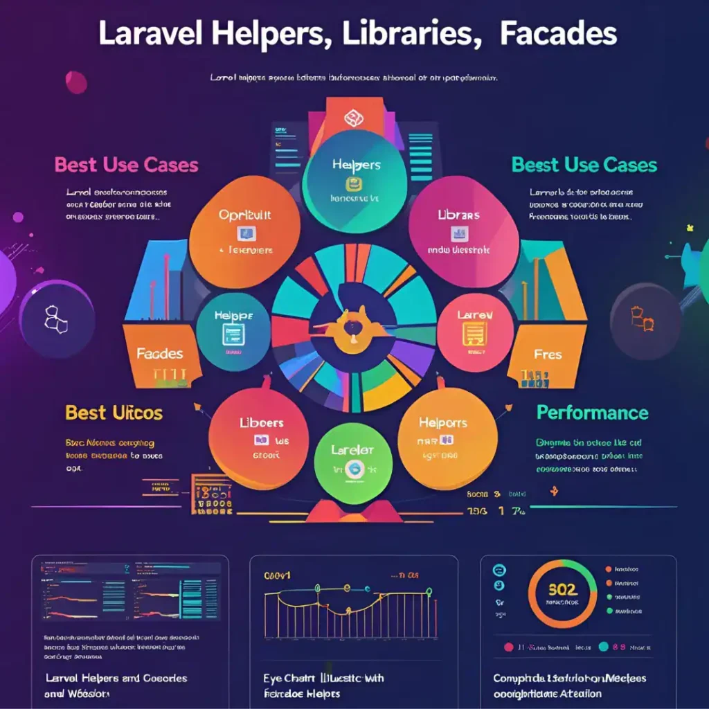 Laravel Helpers vs Libraries vs Facades