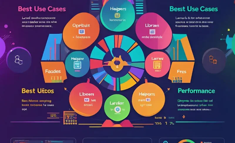 Laravel Helpers vs Libraries vs Facades