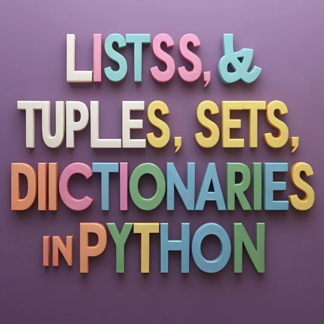 Lists, Tuples, Sets, and Dictionaries