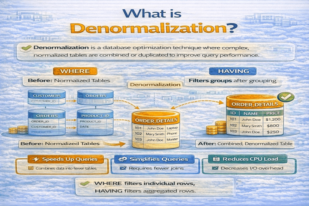 denormalization