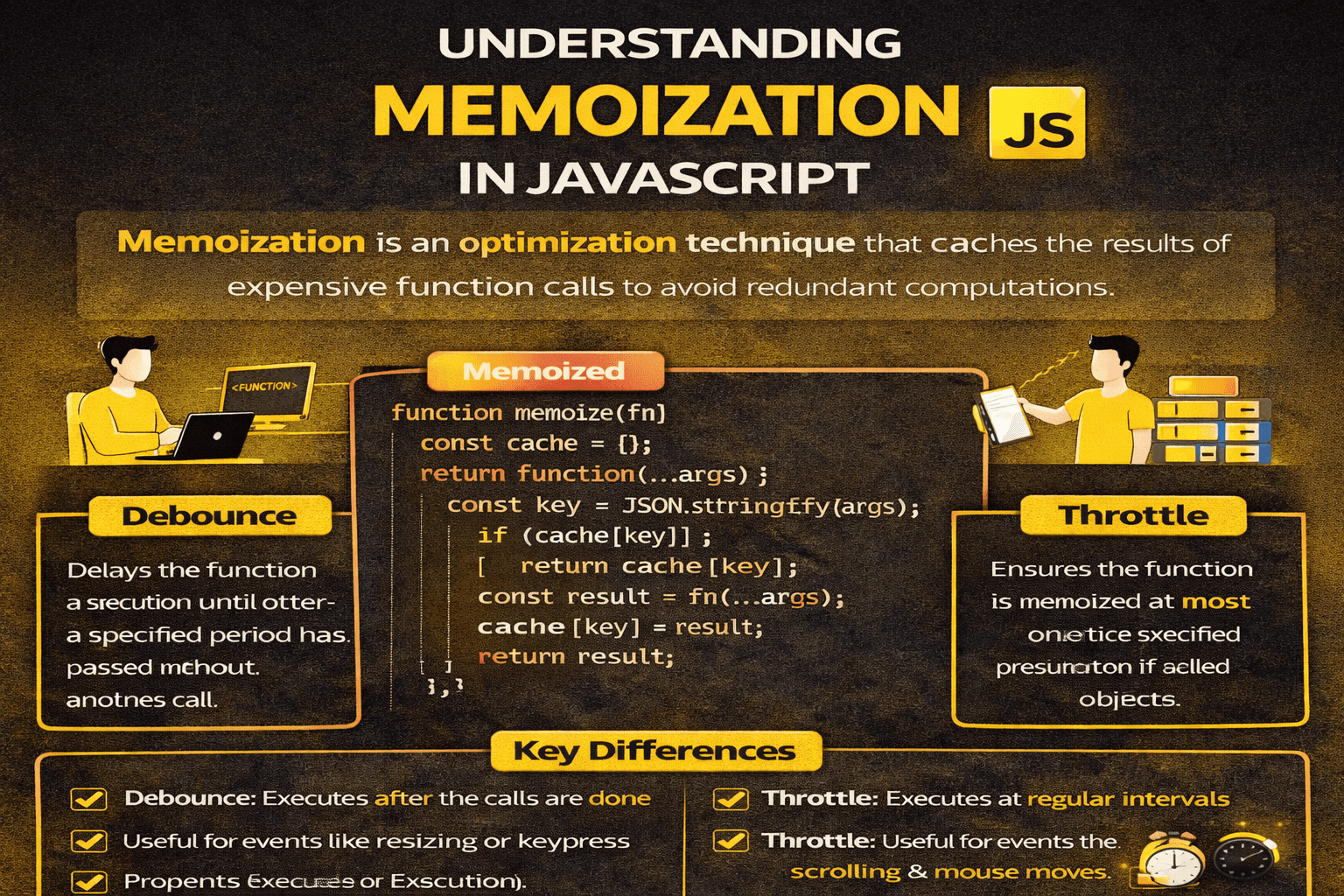 memoization in JavaScript.