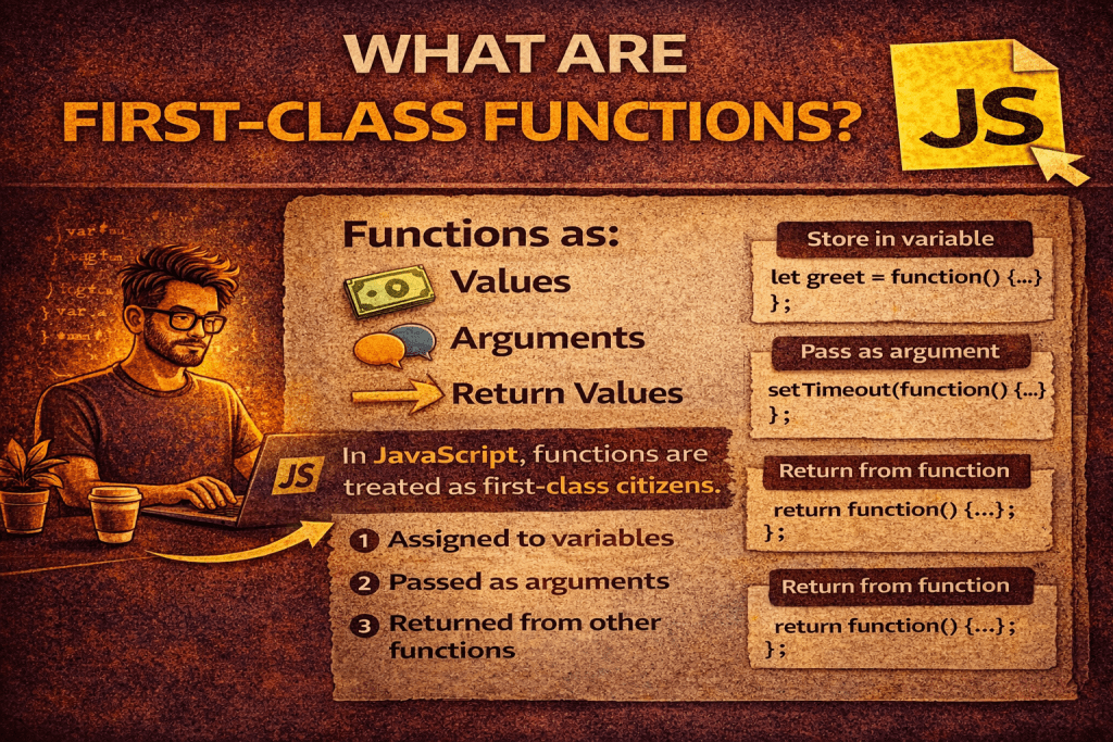 first-class functions
