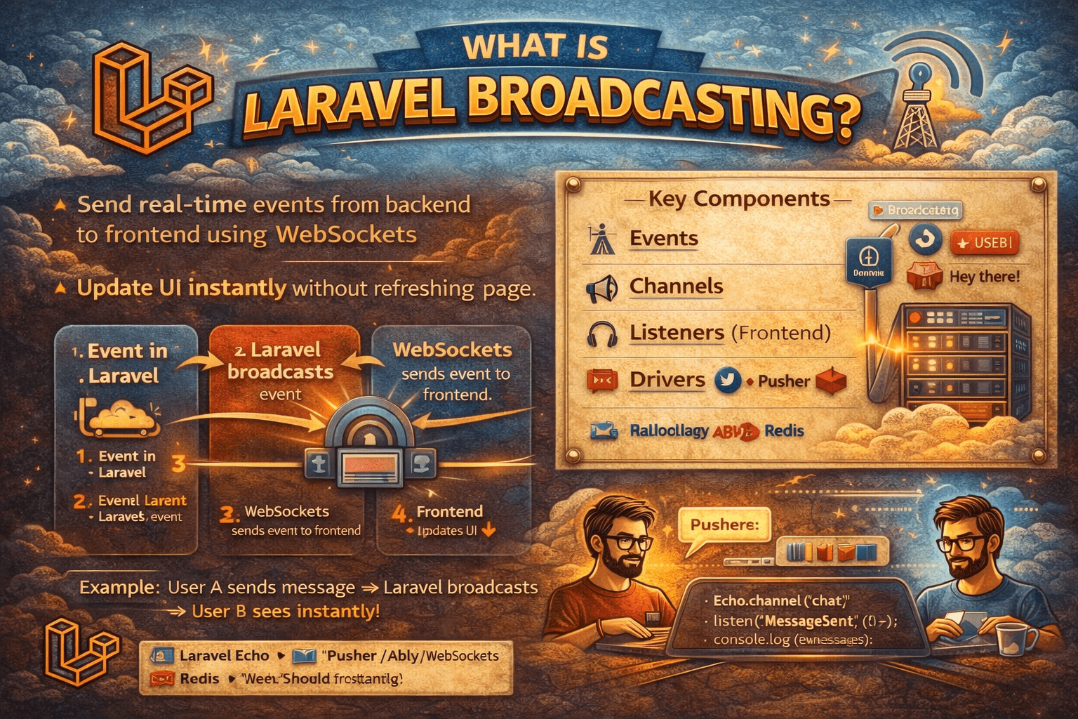 Laravel Broadcasting