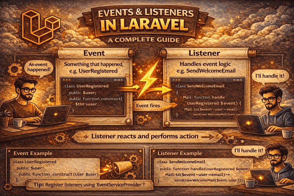 Events and Listeners