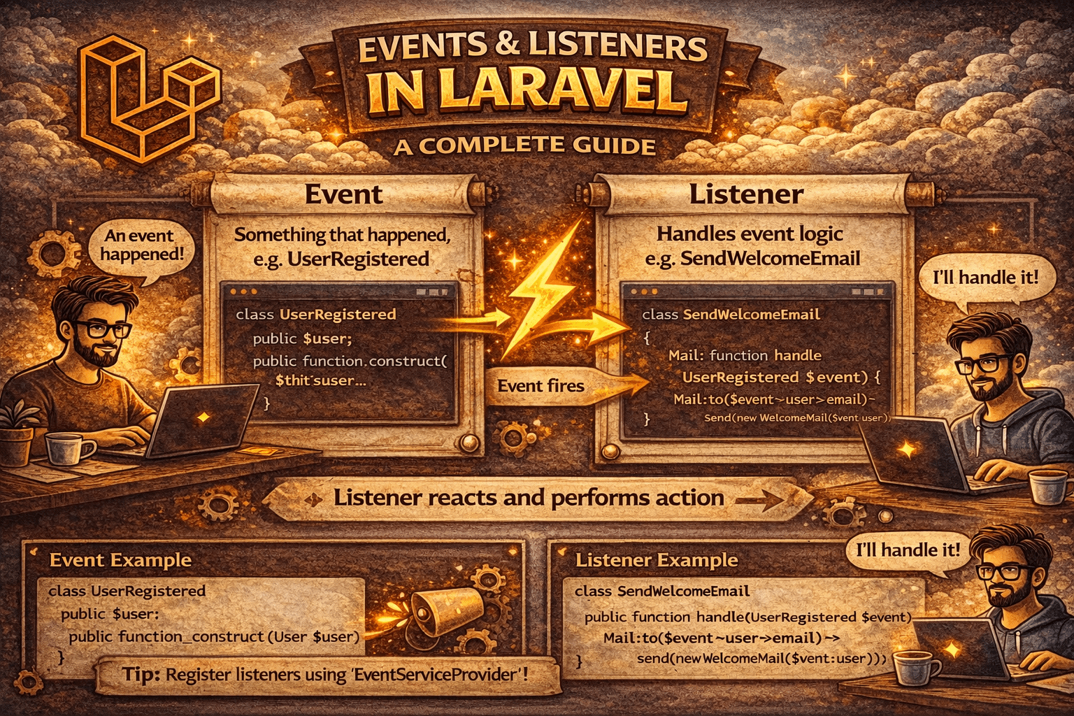 Events and Listeners