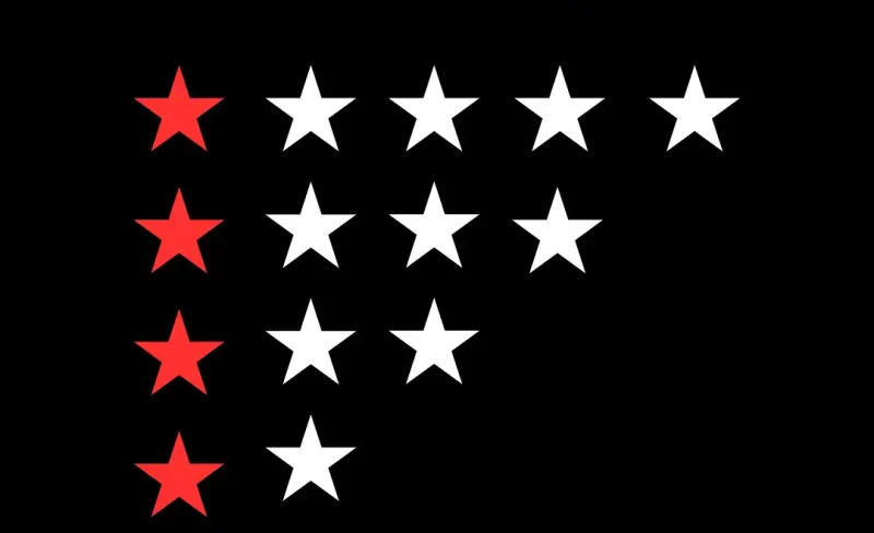 Inverted right-angled triangle