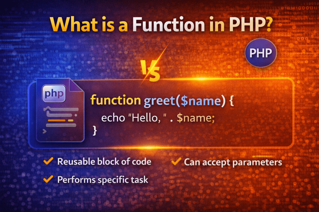 Function in PHP