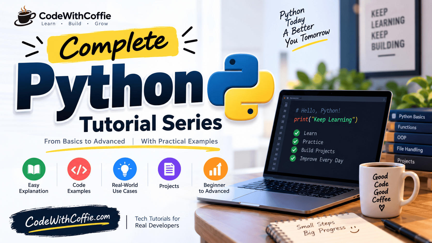 Python Tutorial Topics — Complete Roadmap