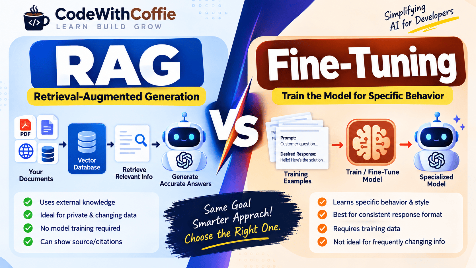 RAG vs Fine-Tuning